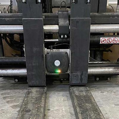 Forklift with TSU200 Forklift with TSU200