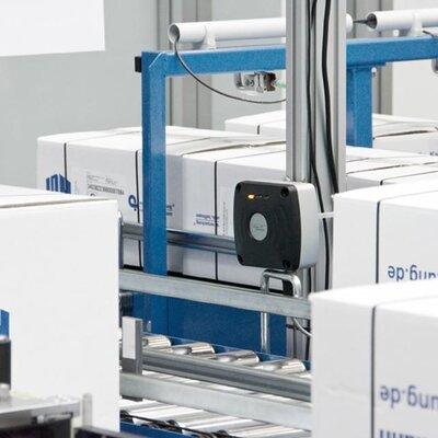 TSU on conveyor belt TSU on conveyor belt