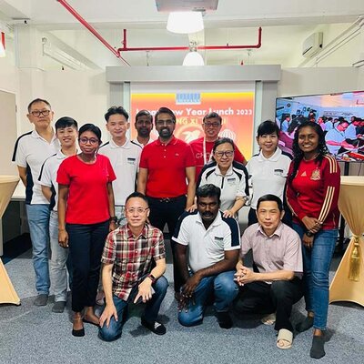 New years lunch with team New years lunch with team