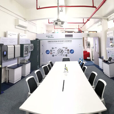 Meeting room Meeting room with demo products