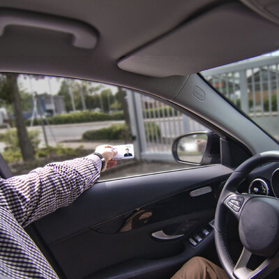 ISO card as credential for TSU 200