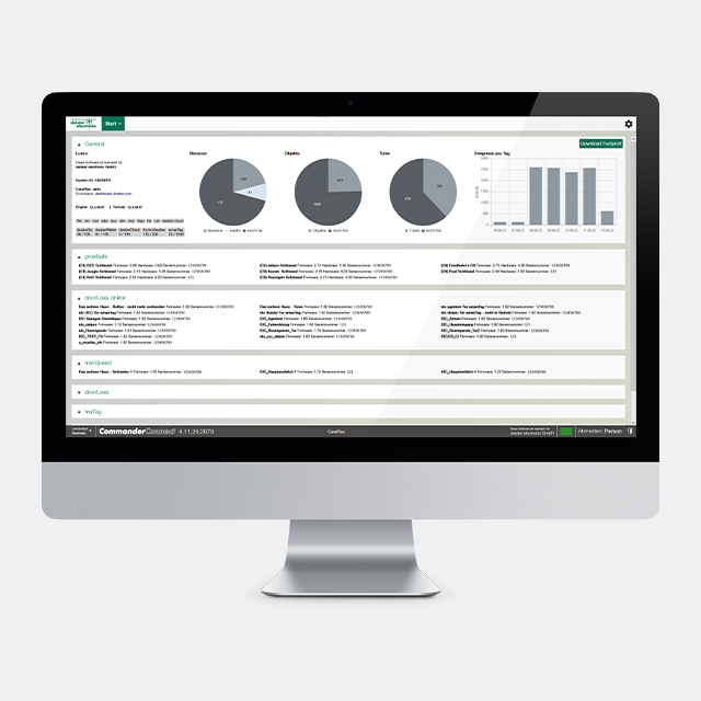Software Downloads Commander Connect software download report